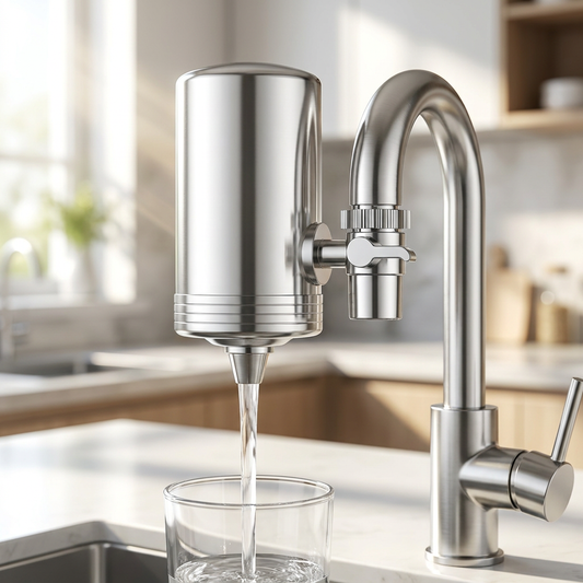 Stainless Steel Faucet Water Filter