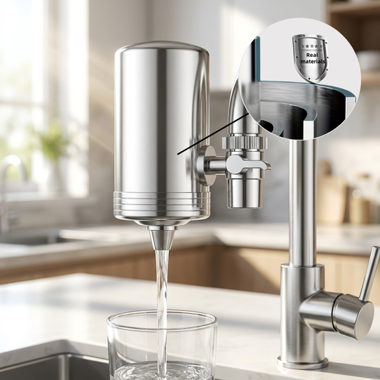 Stainless Steel Faucet Water Filter
