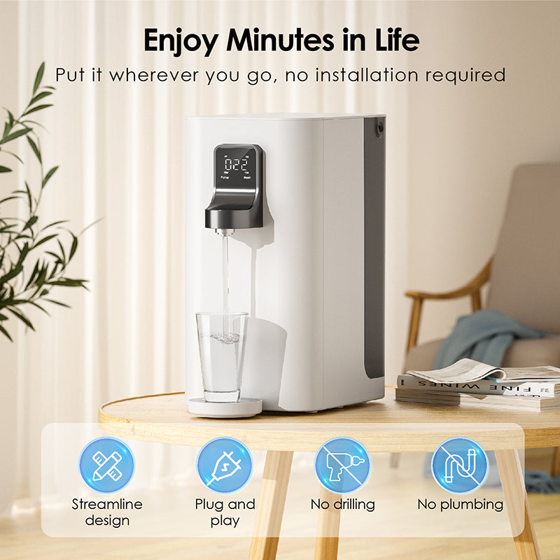 UltraPure Instant Hot Countertop Reverse Osmosis Water Dispenser