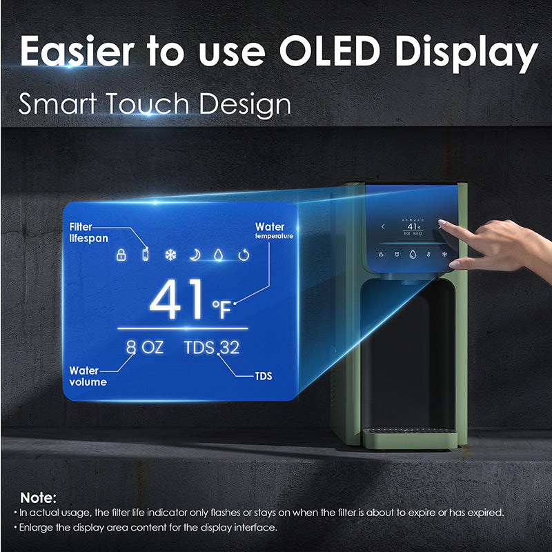 UltraPure Countertop RO Water Dispenser with Hot & Cold Settings