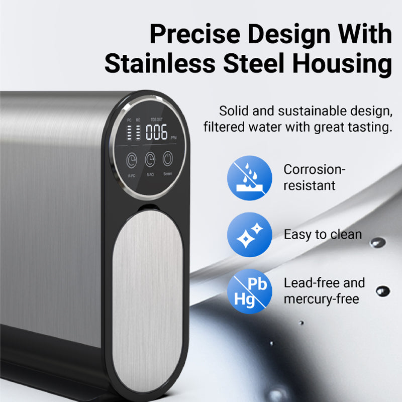 UltraPure Compact Tankless Under-Sink RO Water Filtration System