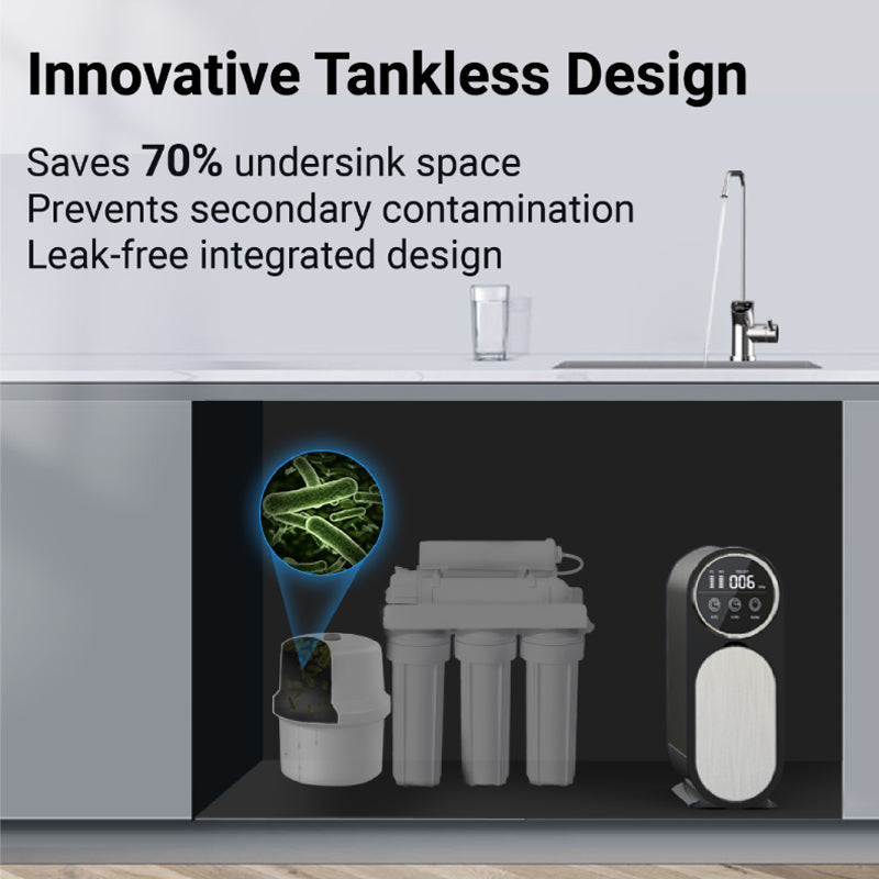 UltraPure Compact Tankless Under-Sink RO Water Filtration System